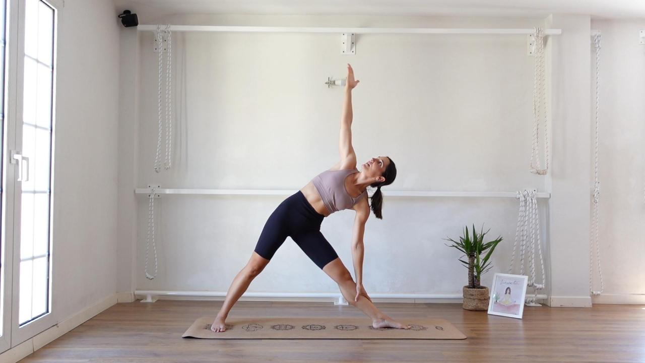 utthita trikonasana