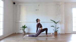 Ardha Hanumanasana