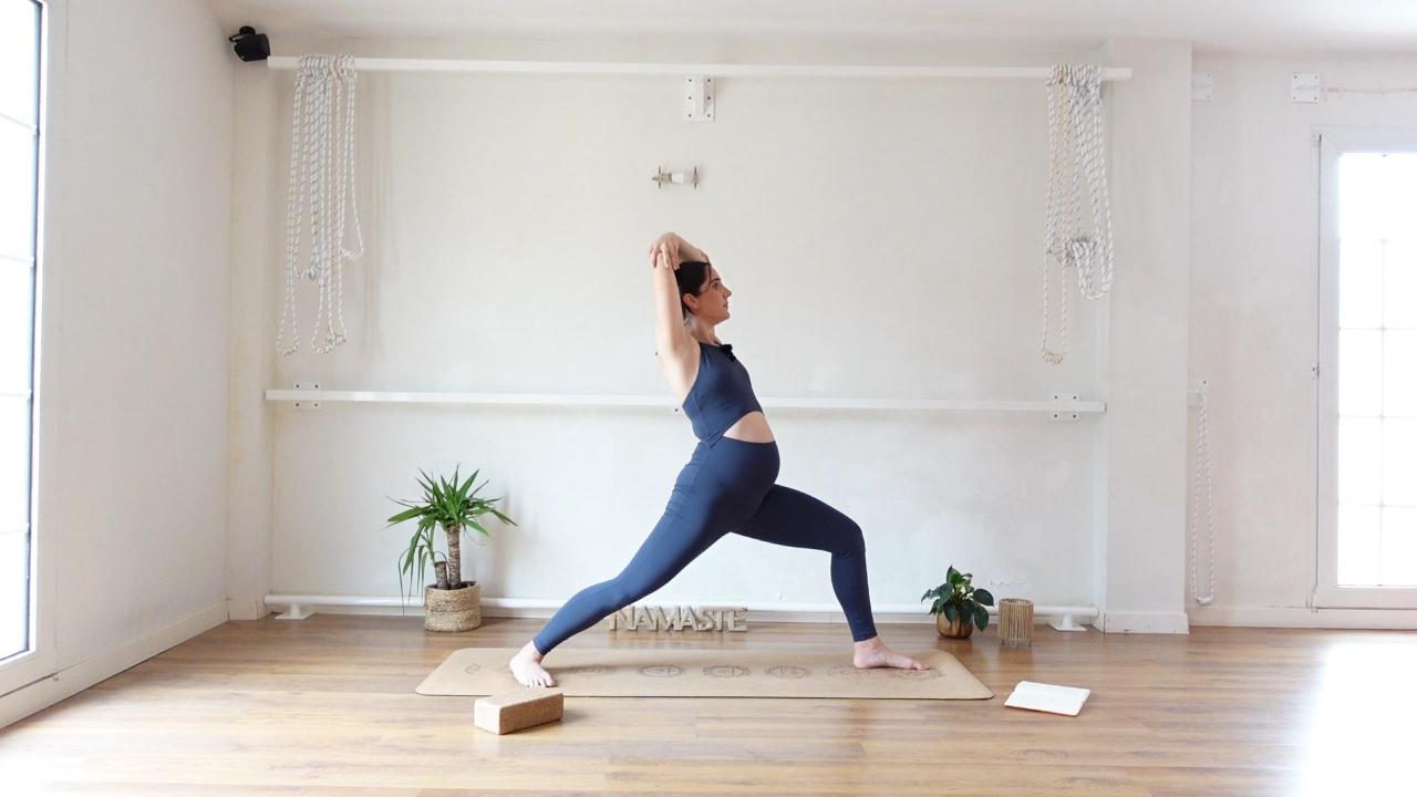 virabhadrasana 1